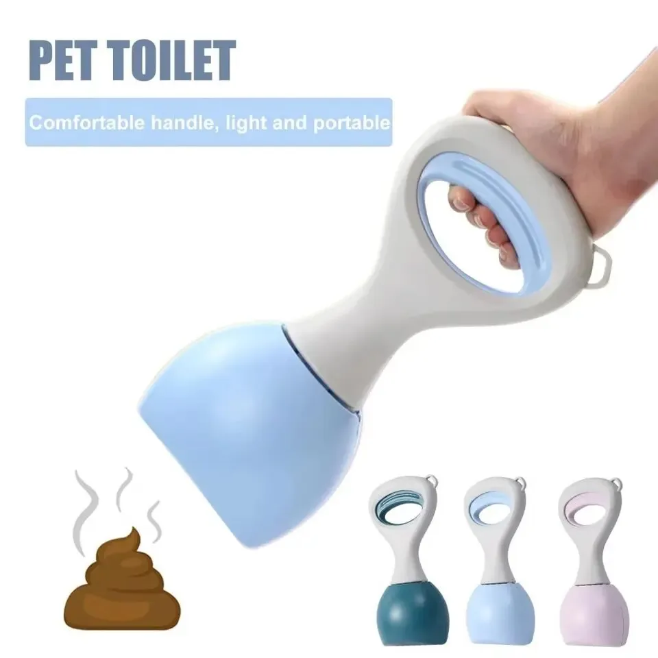 Portable Dog Pooper Scooper Outdoor Walking Poop Shovel Waste Pick Picker Pet Scooper Puppy Poop Cleaning Supplies