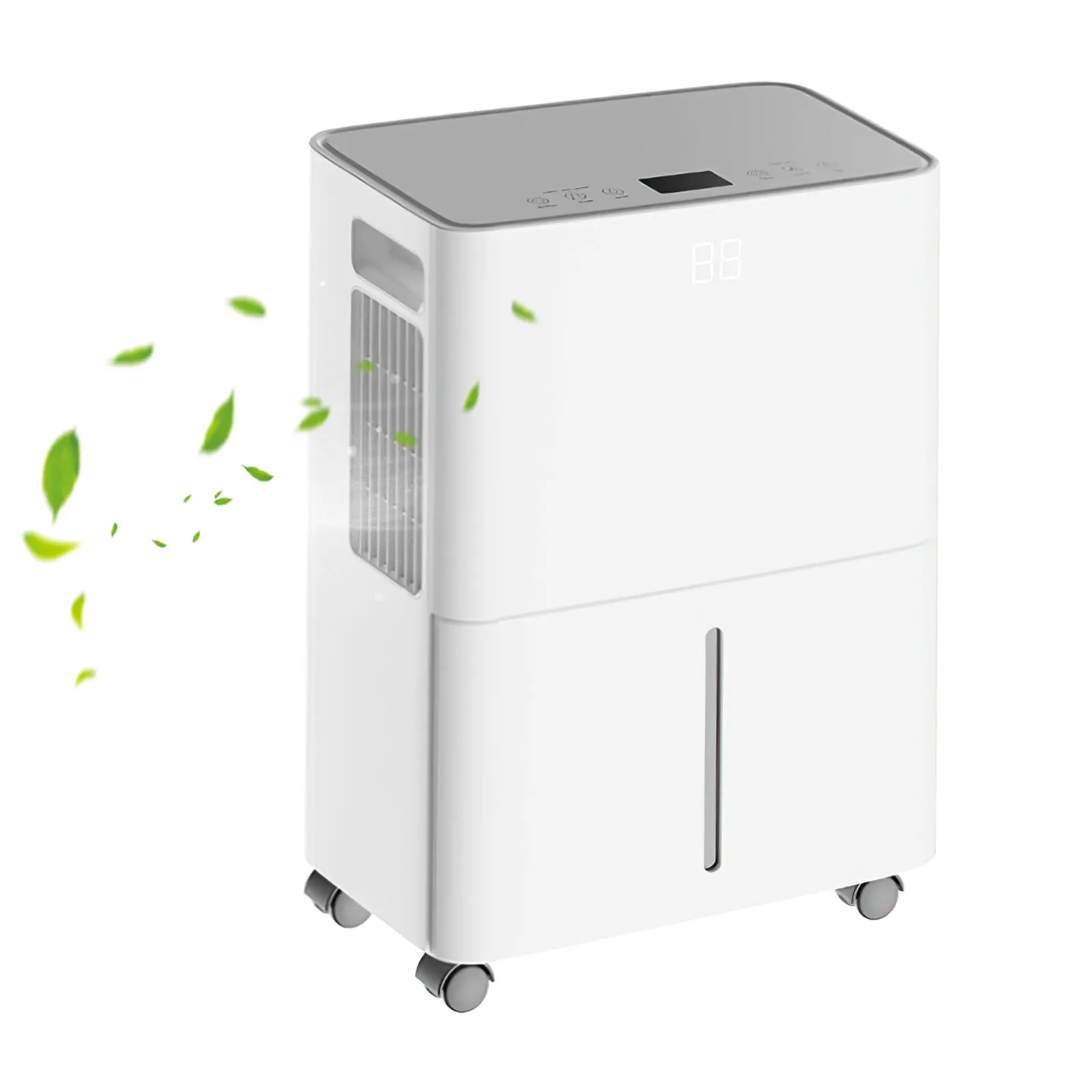 Déshumidificateur 1600 ml, absorbeur d'humidité, sécheur d'air domestique, déshumidificateur silencieux pour maison, sous-sol, salle de bain, armoire