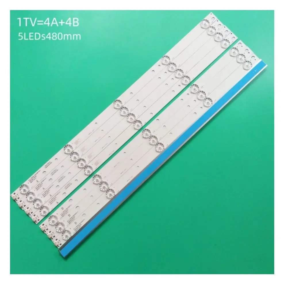 

LED Backlight strip 5 Lamp For PHI LIPS 50" TV D50-F2000 JS-D-JP5020-A51EC JS-D-JP5020-B51EC E50F2000 MCPCB