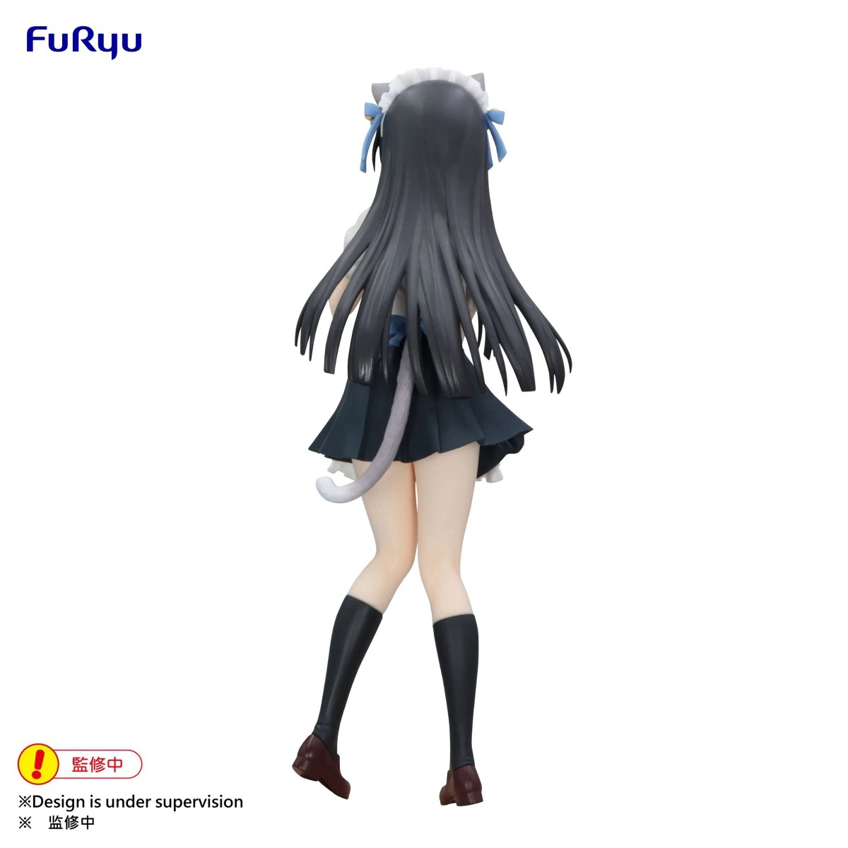 متوفر في المخزون FuRyu الأصلي حقيقية Trio-Try-iT K-ON ميو Akiyama 22 سنتيمتر بولي كلوريد الفينيل أنيمي عمل نموذج لجسم اللعب الهدايا سطح المكتب زخرفة دمية #5