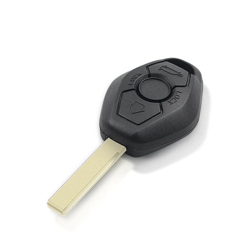 KEYYOU 3 Buttons CAS2 System Car Remote Key For BMW 3/5 7 Series 315/433/868 Mhz with ID46-7953 Chip HU58/HU92 Blade