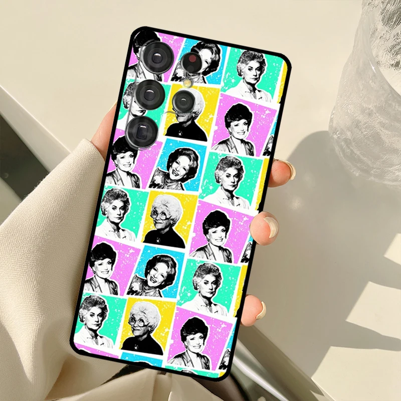 Custodia Golden Girls per Samsung Galaxy S25 Ultra S21 S22 S23 S24 Ultra S9 S10 Plus S20 FE S25 FE Cover posteriore