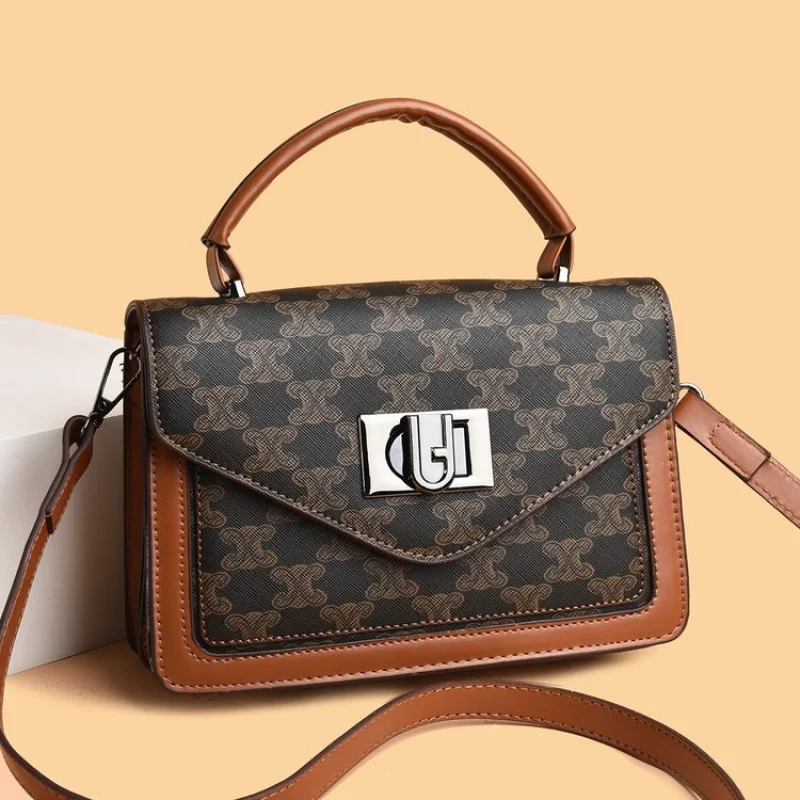 High-End Luxury Brand Ladies Tote Bag Leather Famous Designer Elegant Fashionable Trendy Vintage Bag​