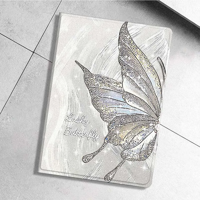 

Luxury Fashion Art Butterfly For Xiaoxin Lenovo Pad Tab K10 K11 M10 P12 P11 Pro GT Gen2 Plus Legion Y700 Y900 12.1 Tablet Case