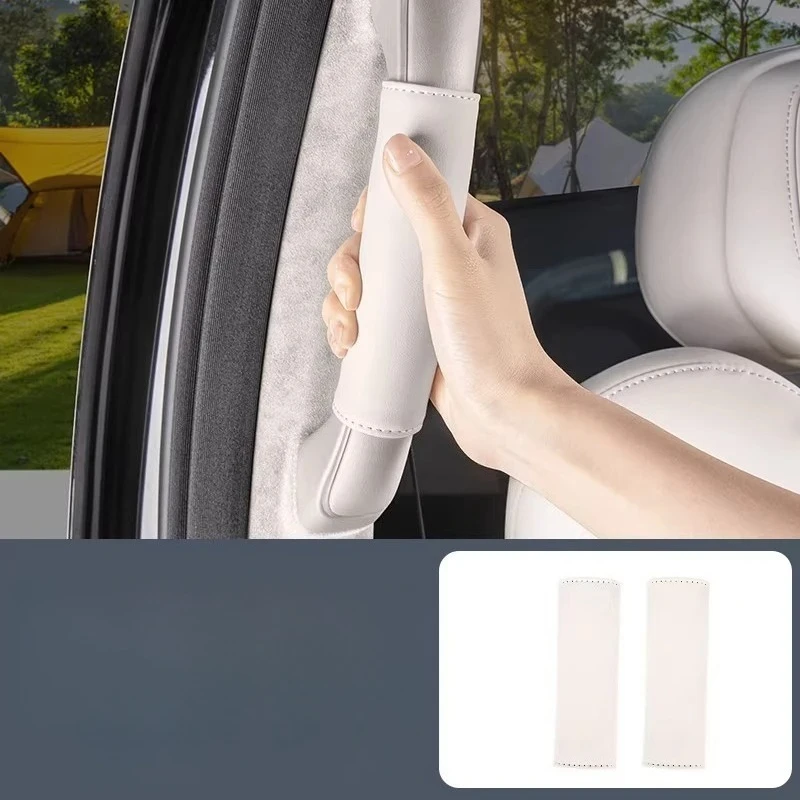 

Second Row Armrest Protective Cover & Inner Middle Door Handle Fit for 2024 2025 ZEEKR 009 Interior Decor Parts