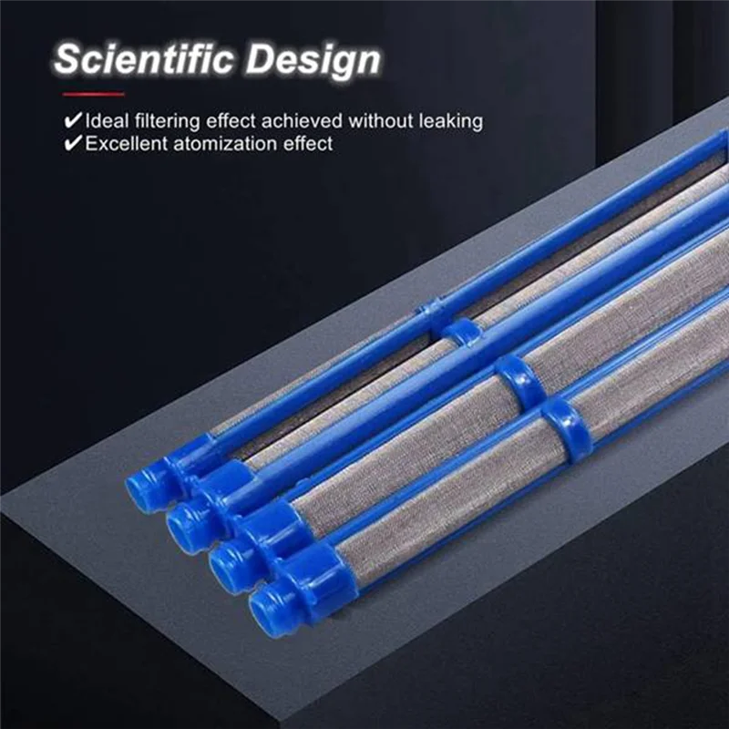 ABEZ 15-Pack 287033 فلتر أداة رش بدون هواء للاستخدام في معظم بخاخ الطلاء والمقاول II & Ftx II Latex 100 Mesh #3