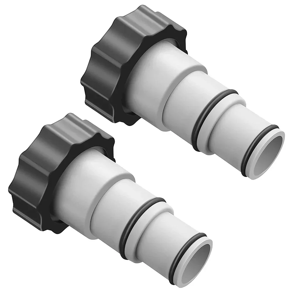 1/2PCS Adapter węża A z kołnierzem do pomp z gwintowanym przyłączem Intex ARU do zaworu tłokowego Adapter spustowy Części do basenów