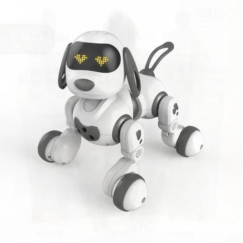 Yingjia 18011 ذكي برمجة روبوت الكلب التحكم عن بعد الموسيقى الكهربائية لعبة الرقص للأطفال التعليم المبكر هدية #5