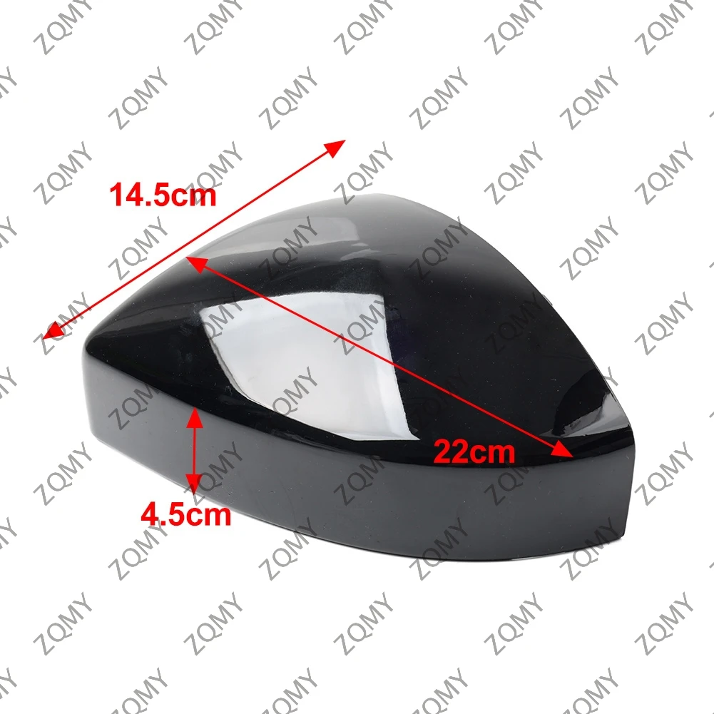 1PCS Car Rearview Mirror Cover Cap For Land Rover Discovery Sport/Range Rover Velar/Evoque For Jaguar E-Pace/Jaguar F-Pace