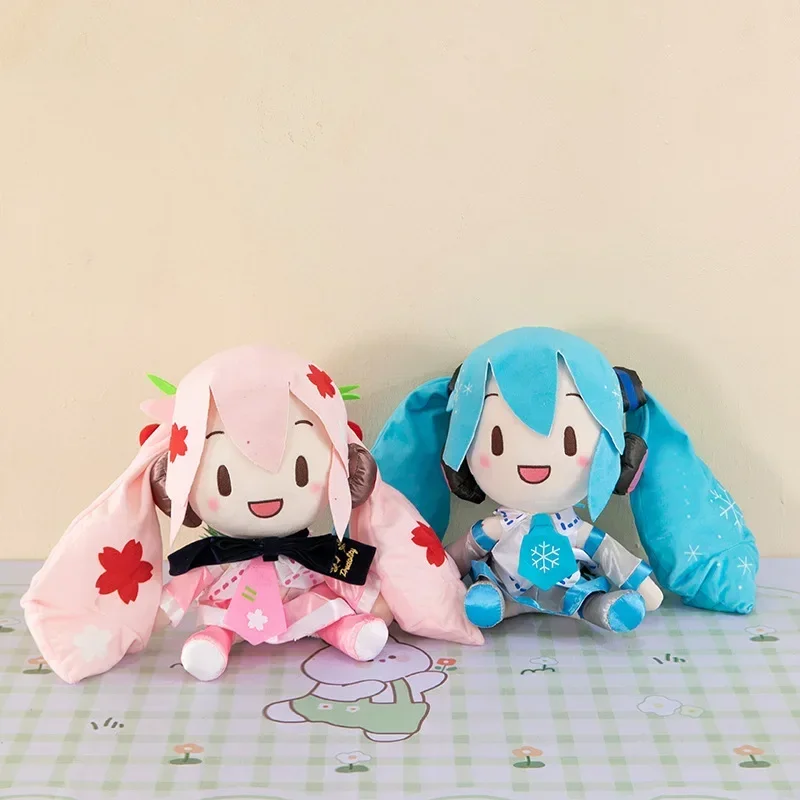 Hatsune Miku Series Cos Same Style Companion 35cm Toy Girl Shoulder Messenger Bag Anime Cartoon Wallet Daily Matching Gift