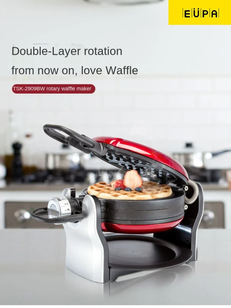 Gaufrier à muffins ultra-épais à distance, double face, chauffage, automatique, ménage, gâteau, chiffre d'affaires