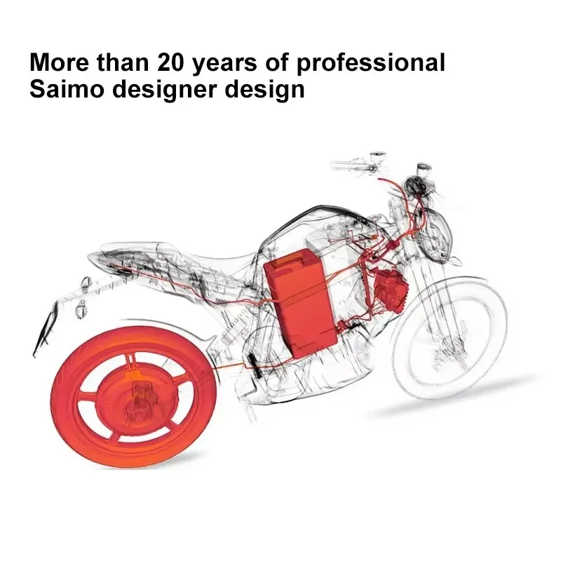 Zuimi 2025 Najnowszy Model Elektrycznego Motocykla Wyścigowego dla Dorosłych, Wyposażony w Duży Silnik 3000W, Maksymalna Szybkość