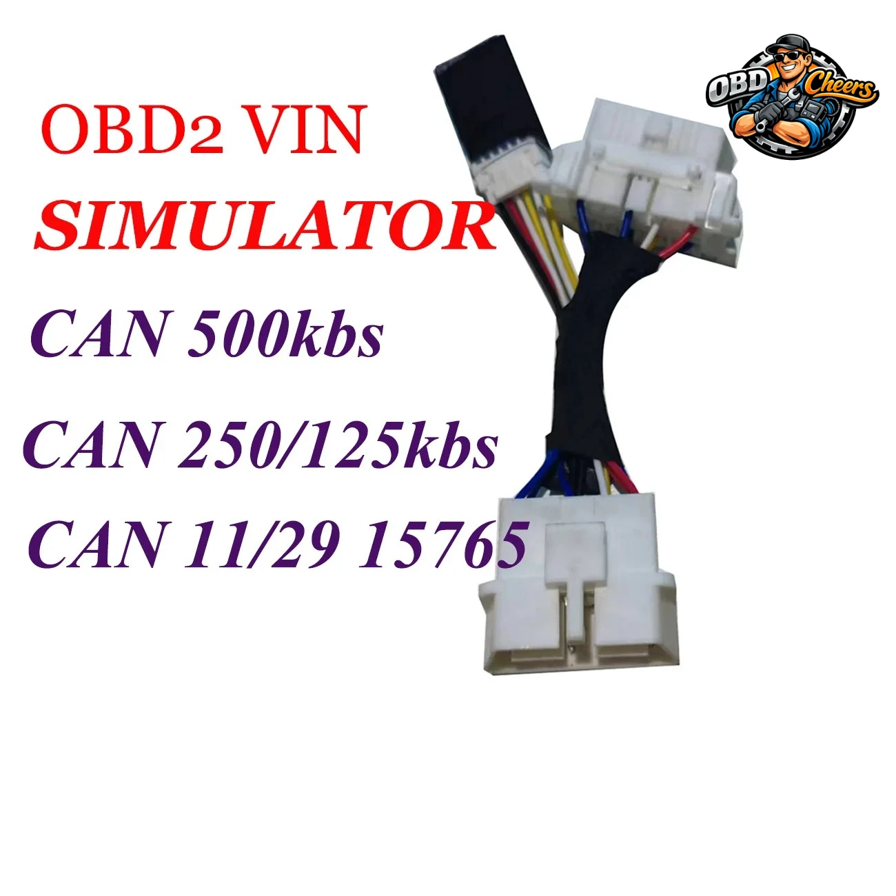 CanFD Car Vin Simulator Frame Number Recovery Module EOBD Filter CAN 125 500KBS 2MB Speed for Chevr0let for G-M
