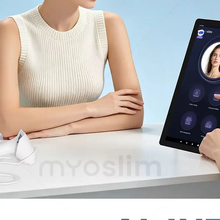 3D Ai Skin Analyzer High Definition Pixels Q1 PRO Whole Facial Image Scanning Multi Spectrum Moisture Scalp Detection Upgraded