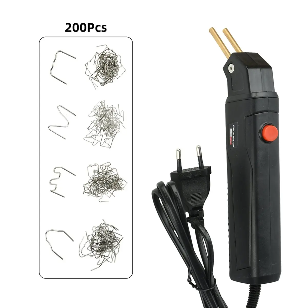 DT38 100W Plastic Welder Machine Staples Kit Automotive Bumper Crack Repair Welding Soldering Iron Garage Tools EU Plug