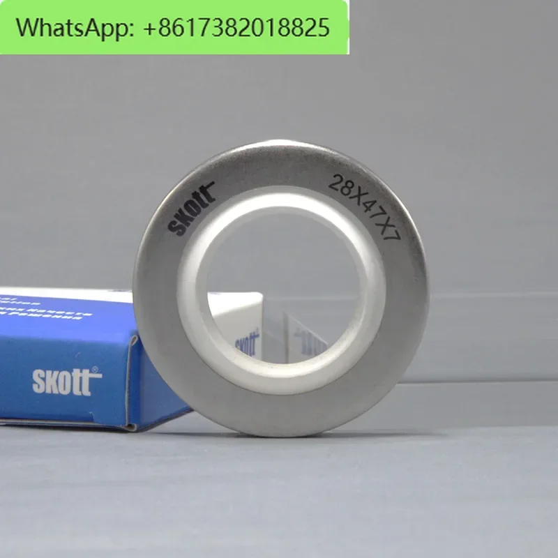 British Skott imported food grade oil seal stainless steel white lip single double lip shaft seal seal 21-30