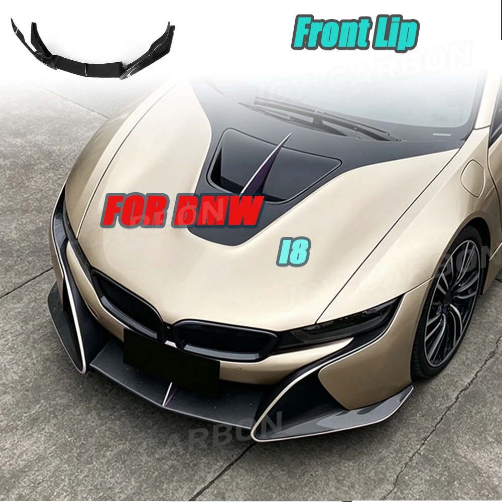 

For BMW I8 2015-2021 Forged Carbon Fiber Front Lip Body Kit Car Front Exterior Accessories