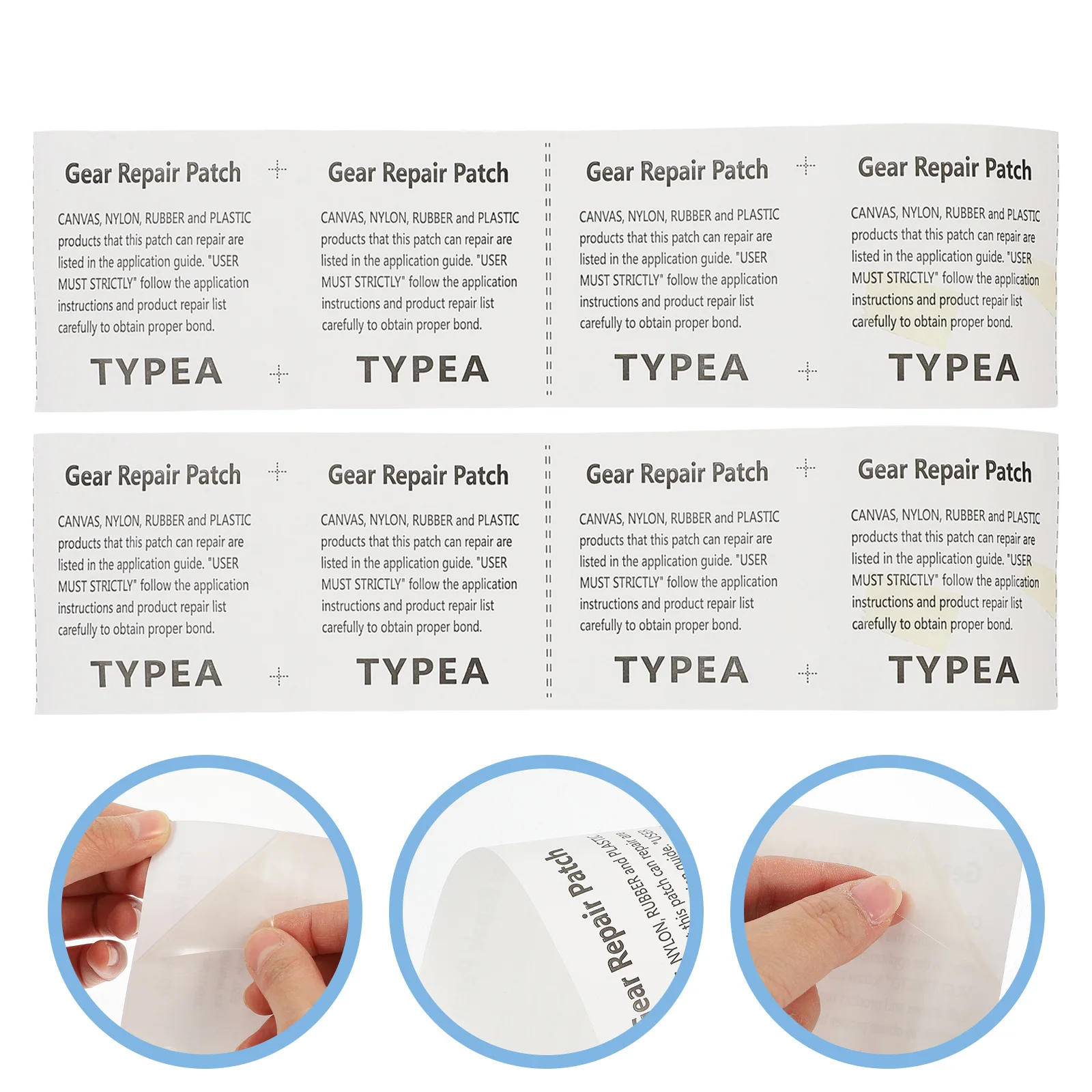 

2pcs Waterproof Leak Repair Patches Tpu Inflatable Boat Tent Raincoat Swimming Ring Patch Kit For Pool Kayak Seam Sealer