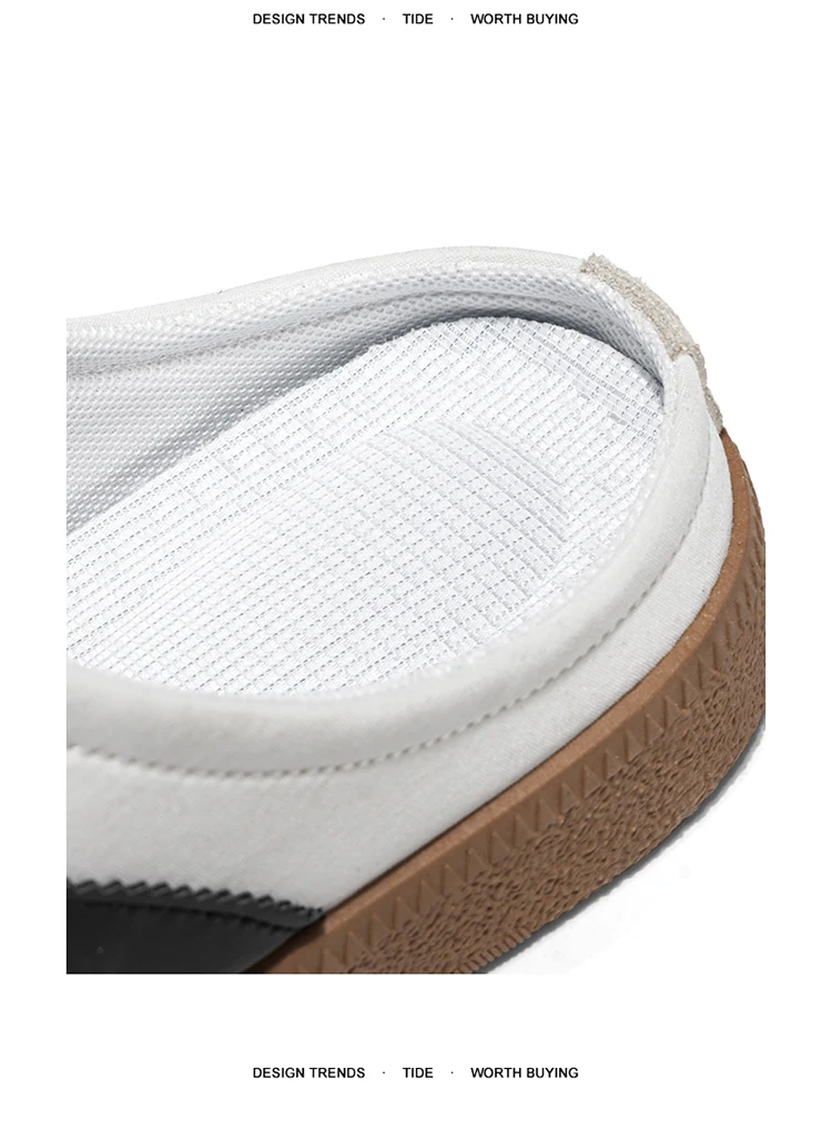 Modische Halbschuhe für Herren, Sommer-Slipper, große Größe 48, Herren-Freizeitschuhe, bequeme Slip-on-Sneaker für den Außenbereich, Herren-Mules – Detail 6