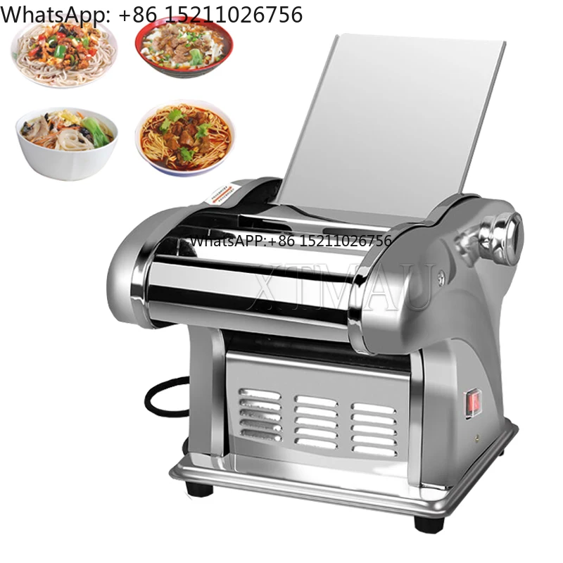 

Stainless Steel Noodles Machine Dough Pressing Cutting Machine 220V Electric - Noodles Maker