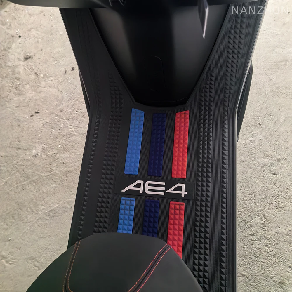 For CFMOTO ZEEHO AE4 AE4SE AE4I AE4 SE Scooter Motorcycle Mats Pedal ZEEHO Rubber Foot Skid Pad Floor Mat Carpet