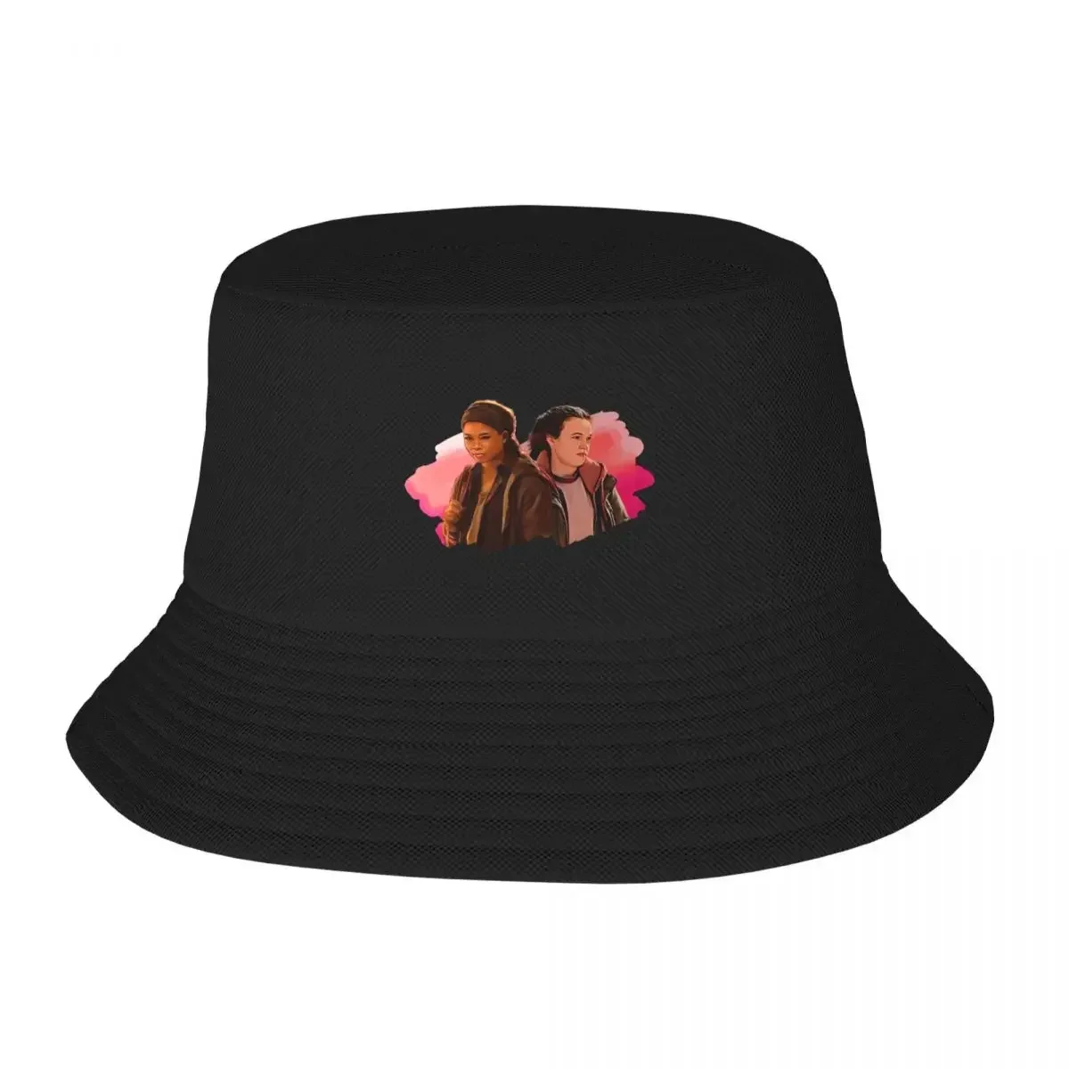 The Last Of Us Riley And Ellie Bucket Hat Beach Hatwear Merch Video Game Fishing Caps for Outdoor Women Bob Lightweight