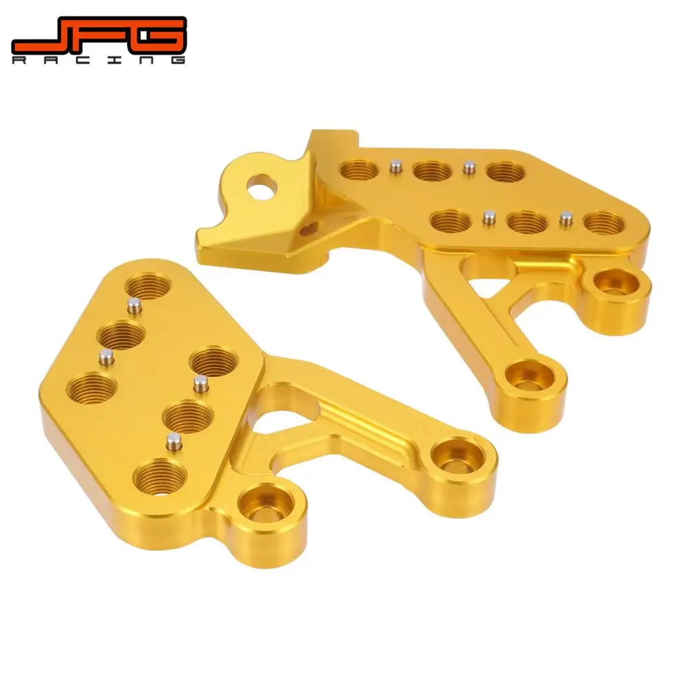 Motorcycle CNC 7075 Aluminum Foot Peg Footpeg Lowering Move backward Kit Bracket Extenders For Surron Sur-Ron Sur Ron X S L1E