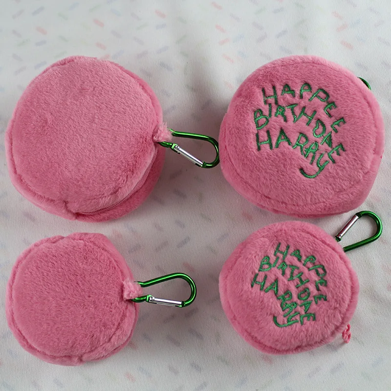Hot Harries Hager Birthday Cake Women Plush Coin Purse Potters Cartoon Storage Bags Mini Bag Girl Purses Wallet Coin Pouch Gifts view 6
