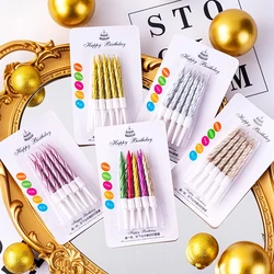 Birthday Thread Candle Children's Creative Baking Party Cake Decoration One Year Net Red Digital Colorful Pencil Bending