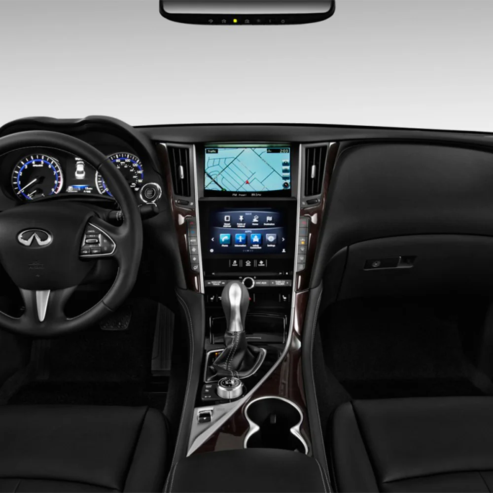 Reproductor Multimedia 2Din Android Auto Carplay para Infiniti QX50 2013-2016, Radio para Auto, GPS, Navegación, Panel de Control de Aire Acondicionado, Unidad Principal, DSP
