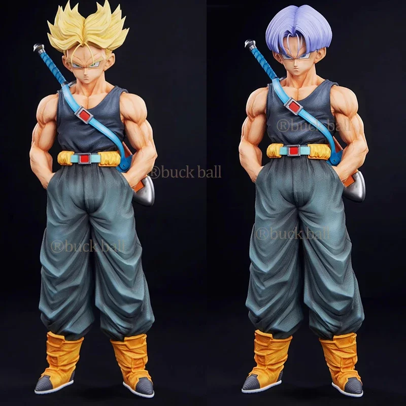 28cm Dragon Ball Z Fighters Trunks Anime Figure Super Saiyan Trunks Figure Future Trunks Figures Model Collection Decoration Toy