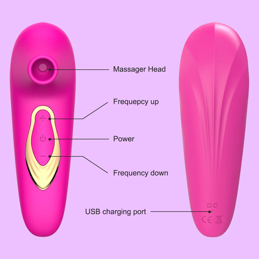 Clitoris Vaginal Vacuum Sucking Vibrator G-Spot Clit Stimulator ​Nipple Sex Toys for Women Adults 18 Female Masturbator Products