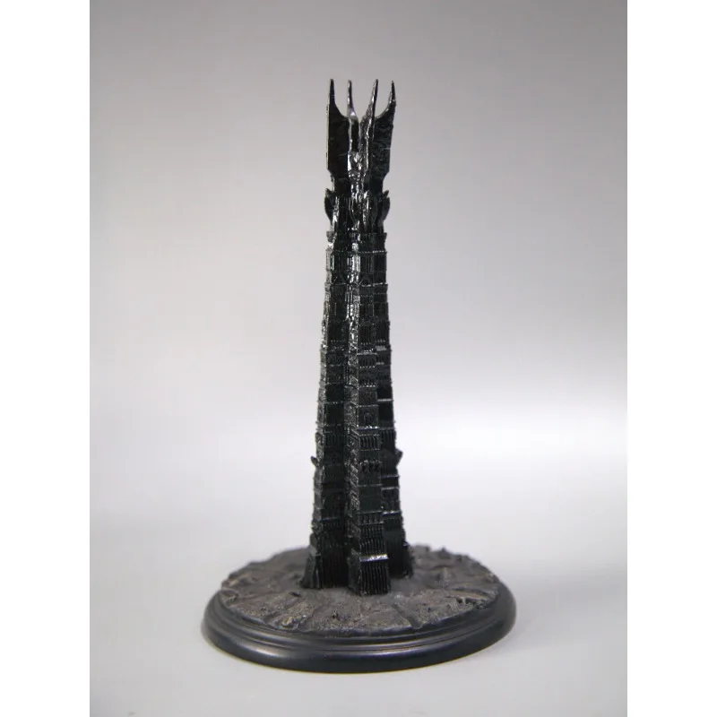 

The Lord of The Rings Surrounding The Black Tower of Alsankh Statue Isengard Poses A Hand-held Static Model Toy of Isengard