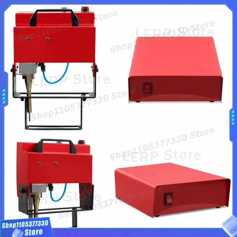 Portable Dot Peen Marking Machine for VIN Code Metal Chassis Number Marking 100x20mm Pneumatic Frame Marking Machine 220V
