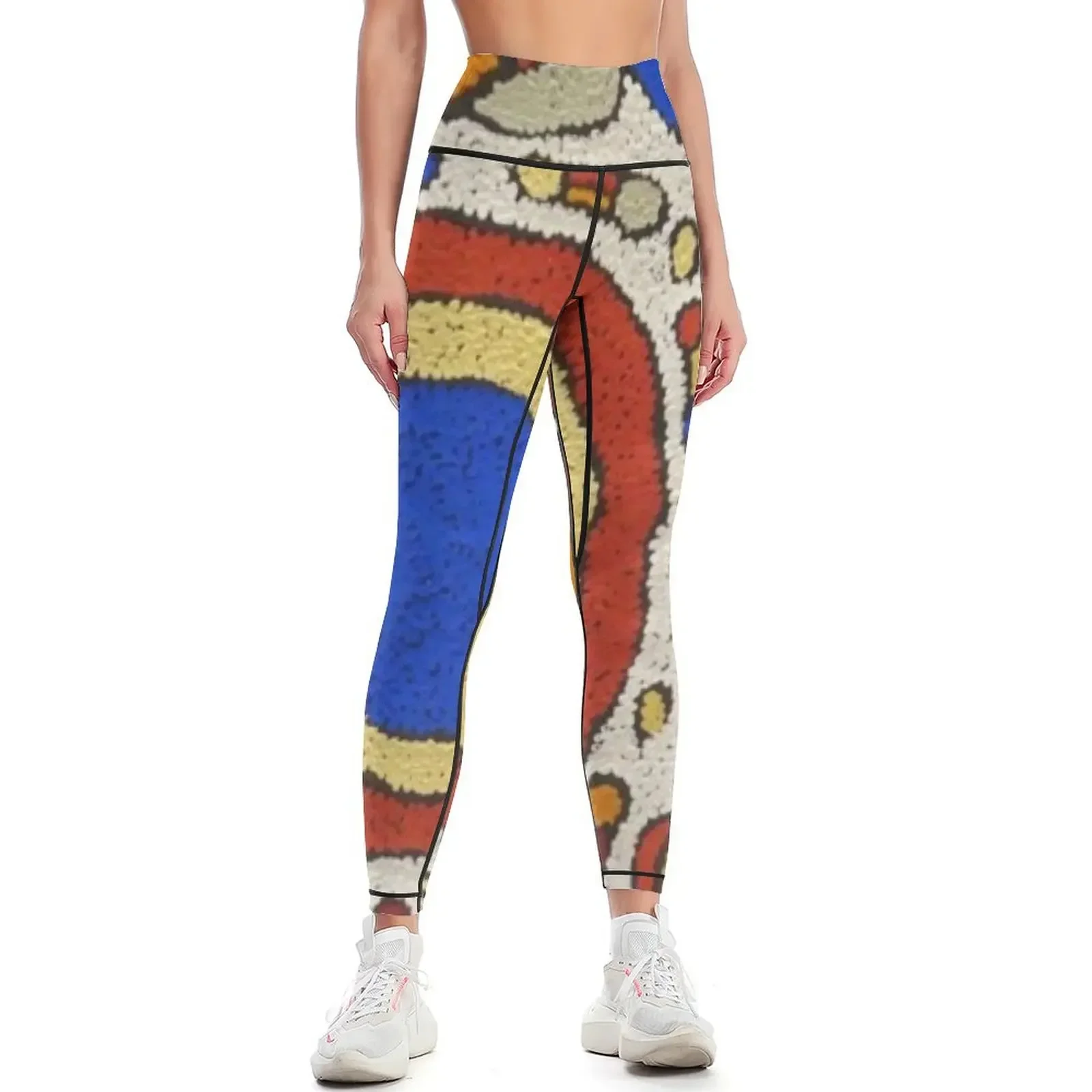 

Aboriginal dot Leggings sport legging Fitness's gym clothes workout shorts gym top Womens Leggings