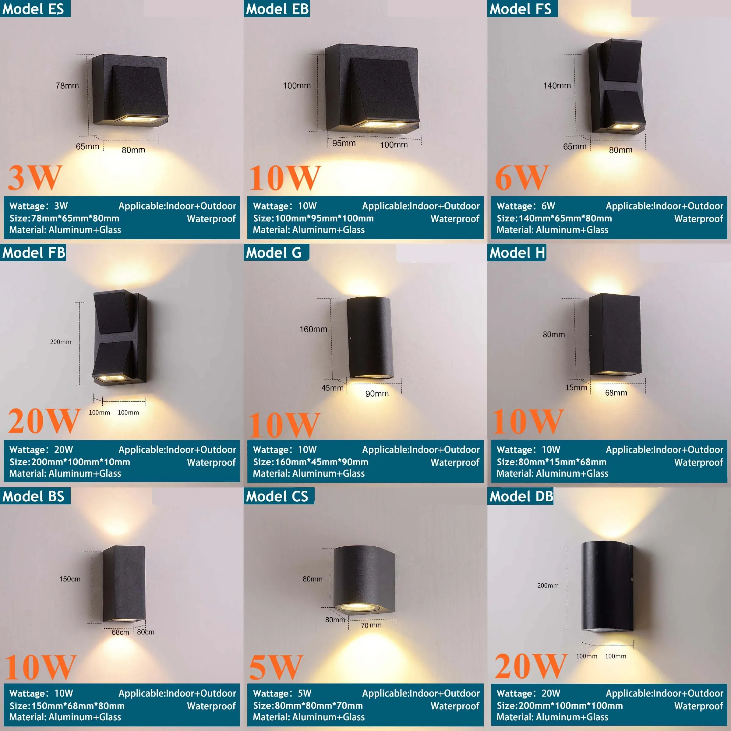 Buitenwandlamp Waterdichte Straat Exterieur Interne Schans Lamp Huis Externe Tuinen Led Verlichting En Verlichting Decoratie