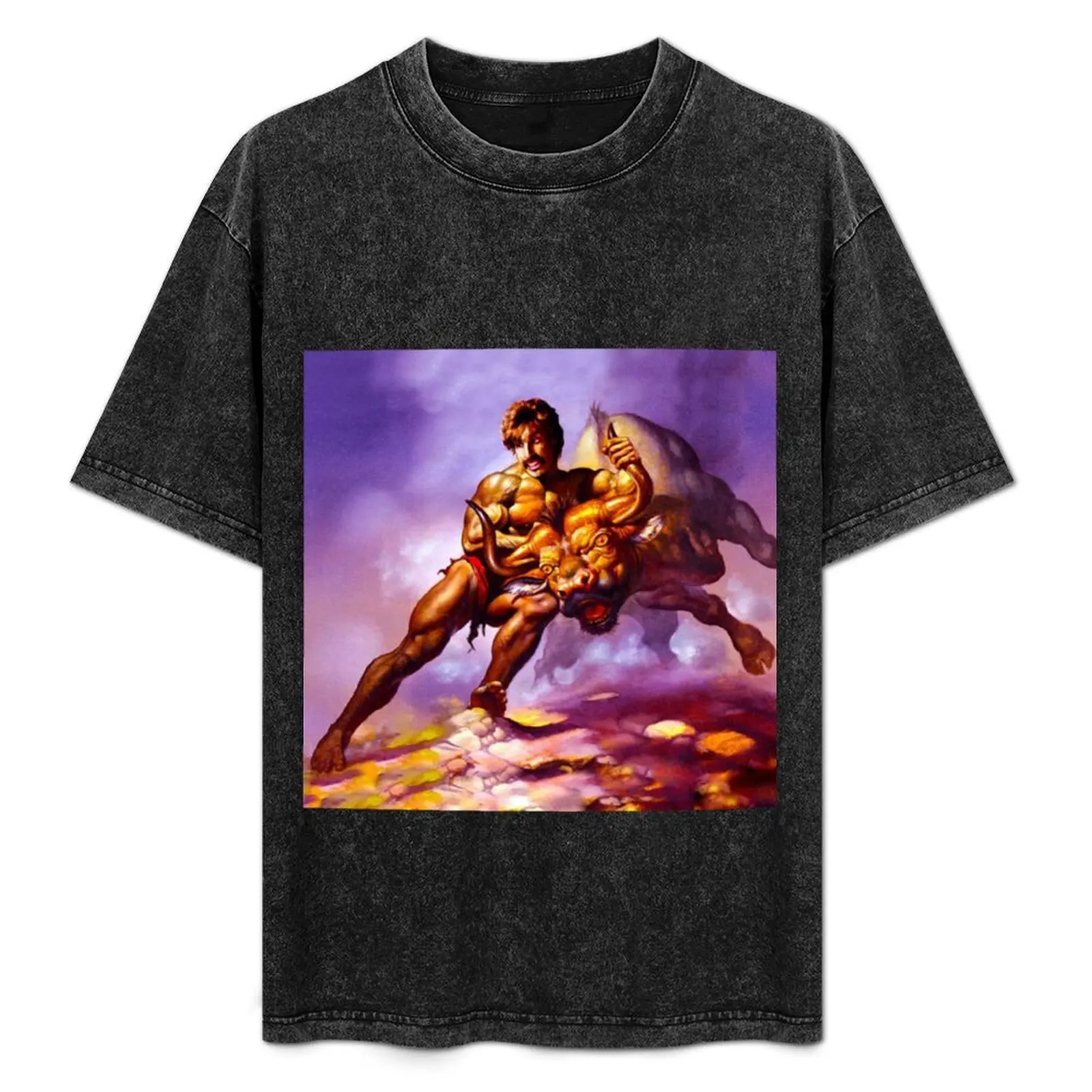 

BESTSELLENG ball Painting T-Shirt Work Wear Short Sleeve T-Shirt