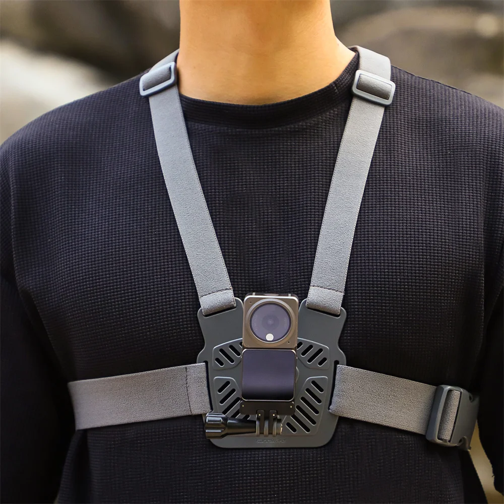 Supporto per cinghie per Gopro Hero 11 10 9 8 7 6 accessori 360 imbracatura per montaggio sul petto regolabile cintura per cinghia toracica per DJI OSMO Action