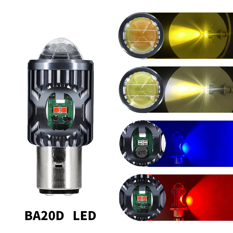 H4 BA20D P15D Led M…