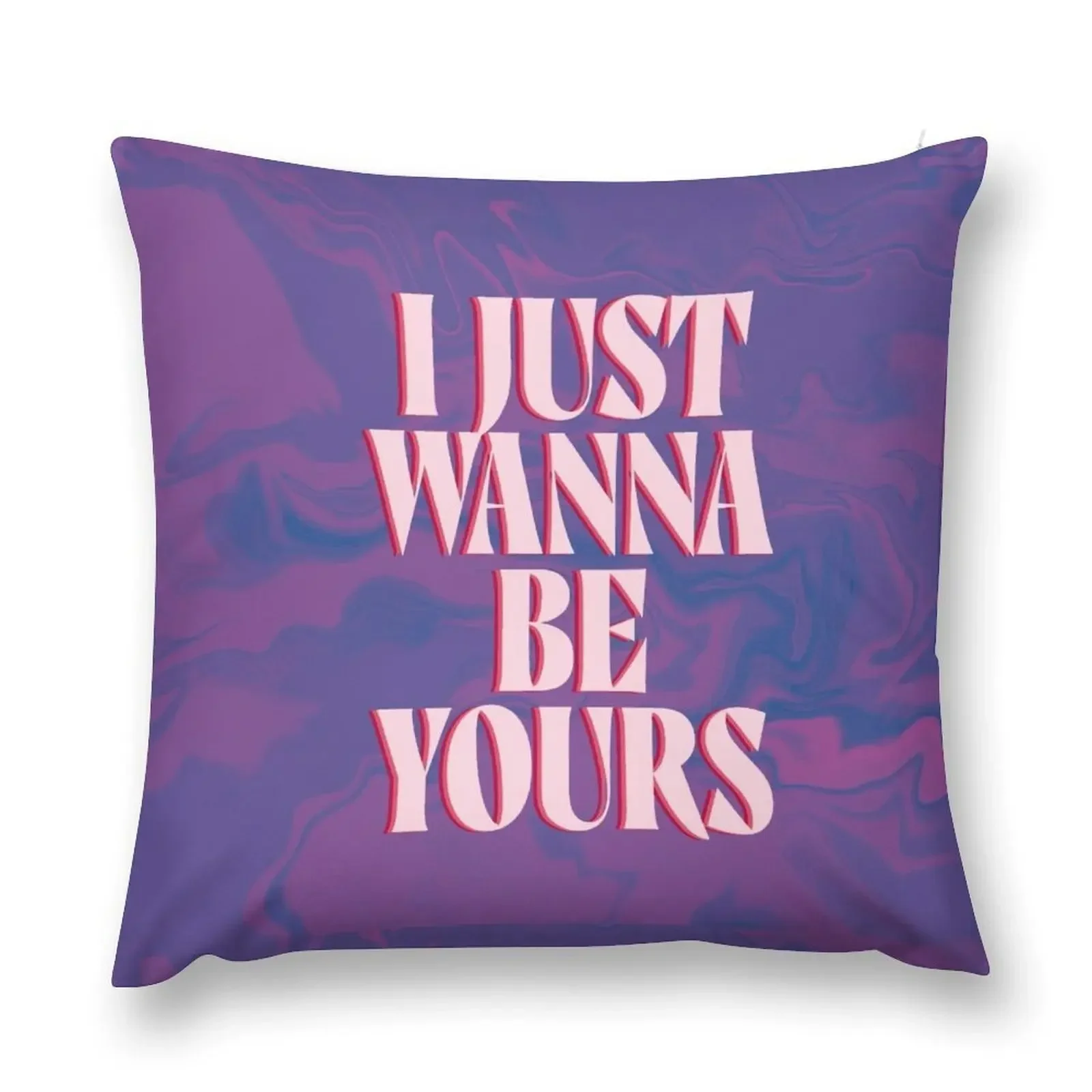 

I just wanna be yours Throw Pillow Decorative Sofa Cushion Pillow Decor Luxury Living Room Decorative Cushions pillow