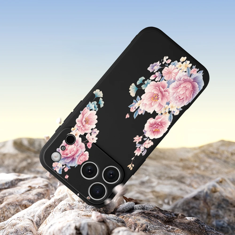 حافظة لهاتف آيفون 17 ProMax 17 Air 1615 14 13 12 11 Pro Max XS Max7 8 Plus 16e 16 Plus غطاء من البولي يوريثان الحراري