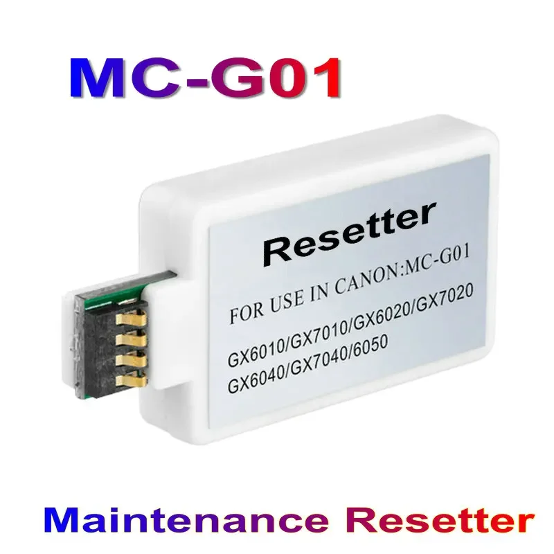 

MC-G01 Maintenance Resetter Reset For Canon GX6010 GX7010 GX6020 GX7020 GX6030 GX7030 GX6040 GX7040 GX6050 GX7050 GX6060 GX7060