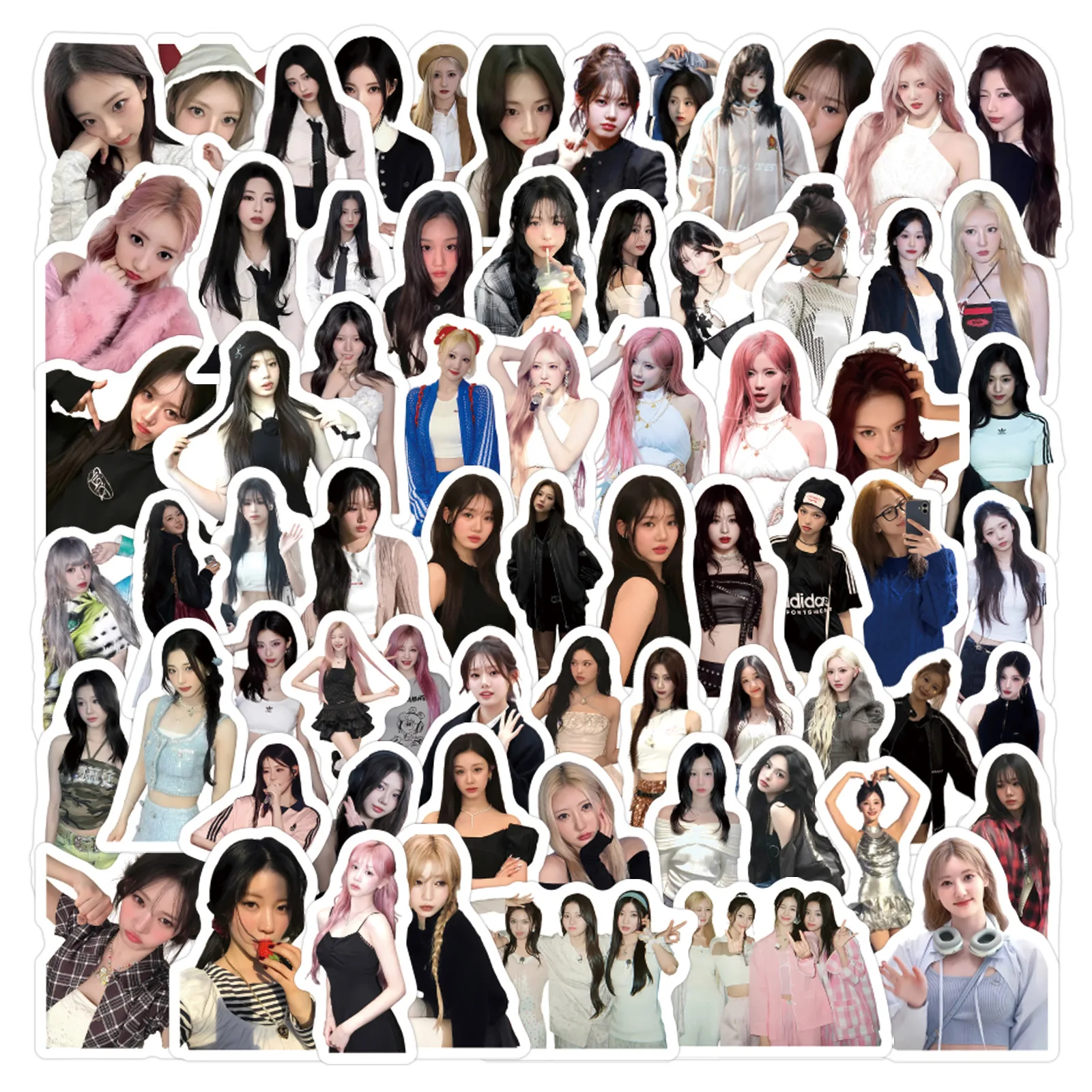 

105 Pcs KPOP BabyMonter Graffiti Stickers DIY Decorative Personalized Toy Stickers for Creative Fun