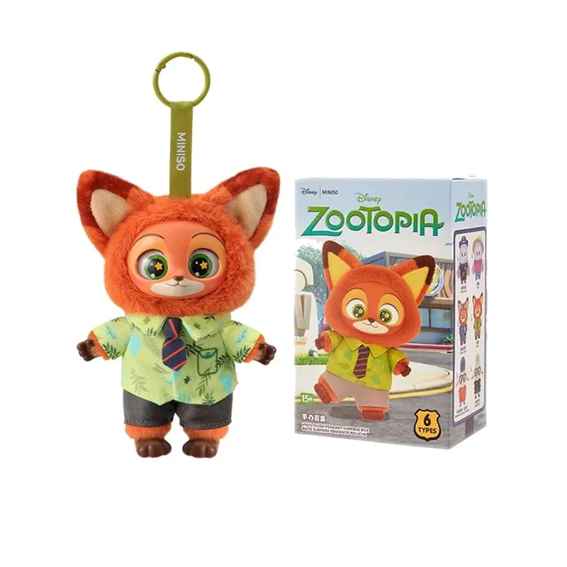 Disney Zootopia Blind Box Nick Judy Vinyl Pop Trendy Verrassing Speelgoed Leuke Rugzak Hanger Kinderverjaardagscadeau Kerstcadeau