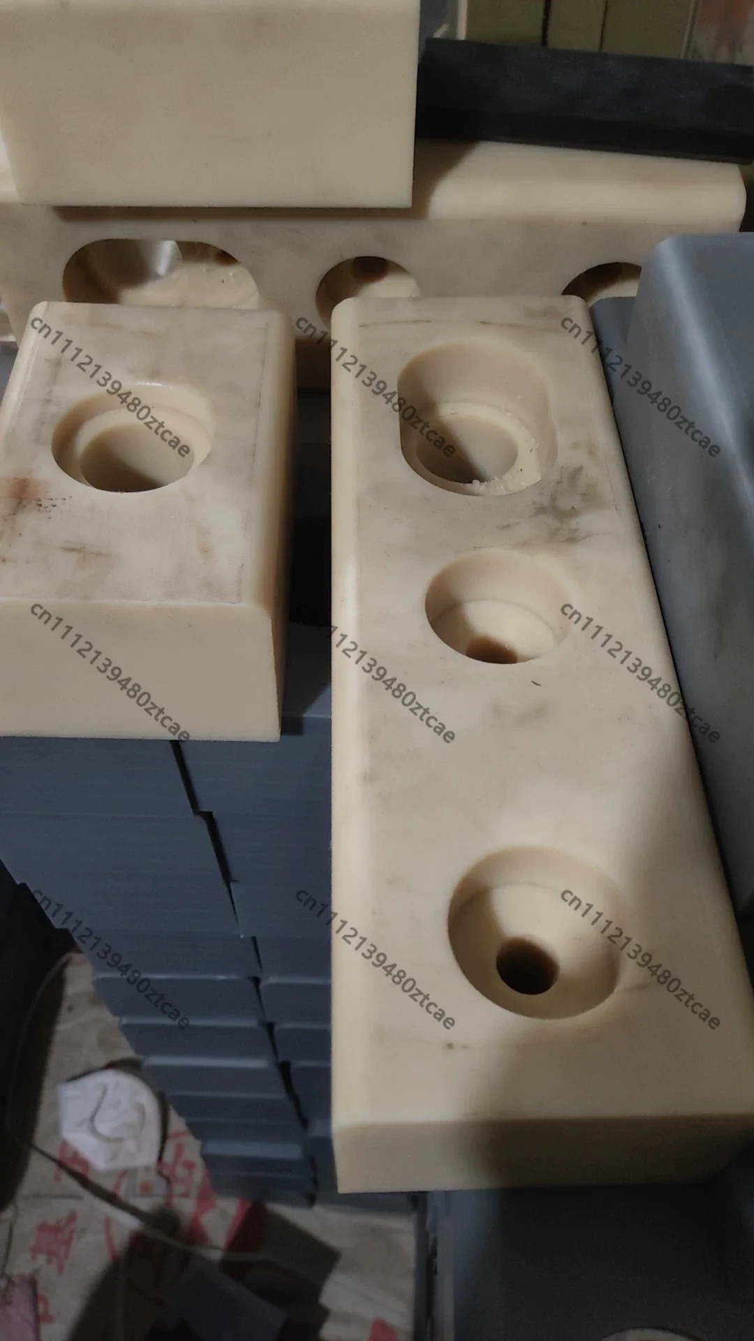 Solid Nylon Slide Block Without Metal Parts For Waste Compression Sanitation Truck Equipment Repair Accessory