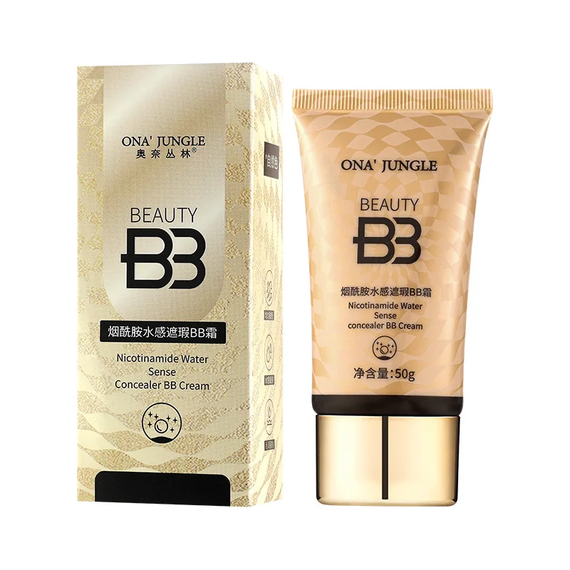 1 Pcs Face Liquid Foundation Moisturizing BB Cream Concealer Oil-control Full Coverage Flaw Waterproof Long Lasting Cosmetic
