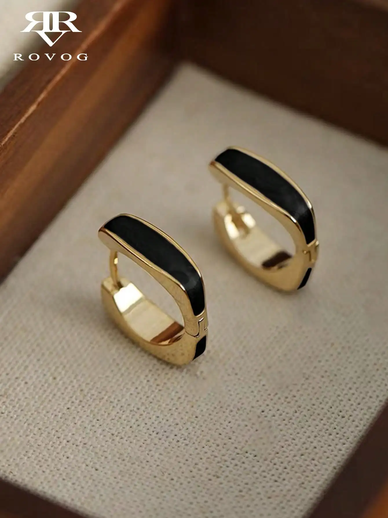 

1 пара минималистичных шикарных геометрических модных сережек-колье для женщин