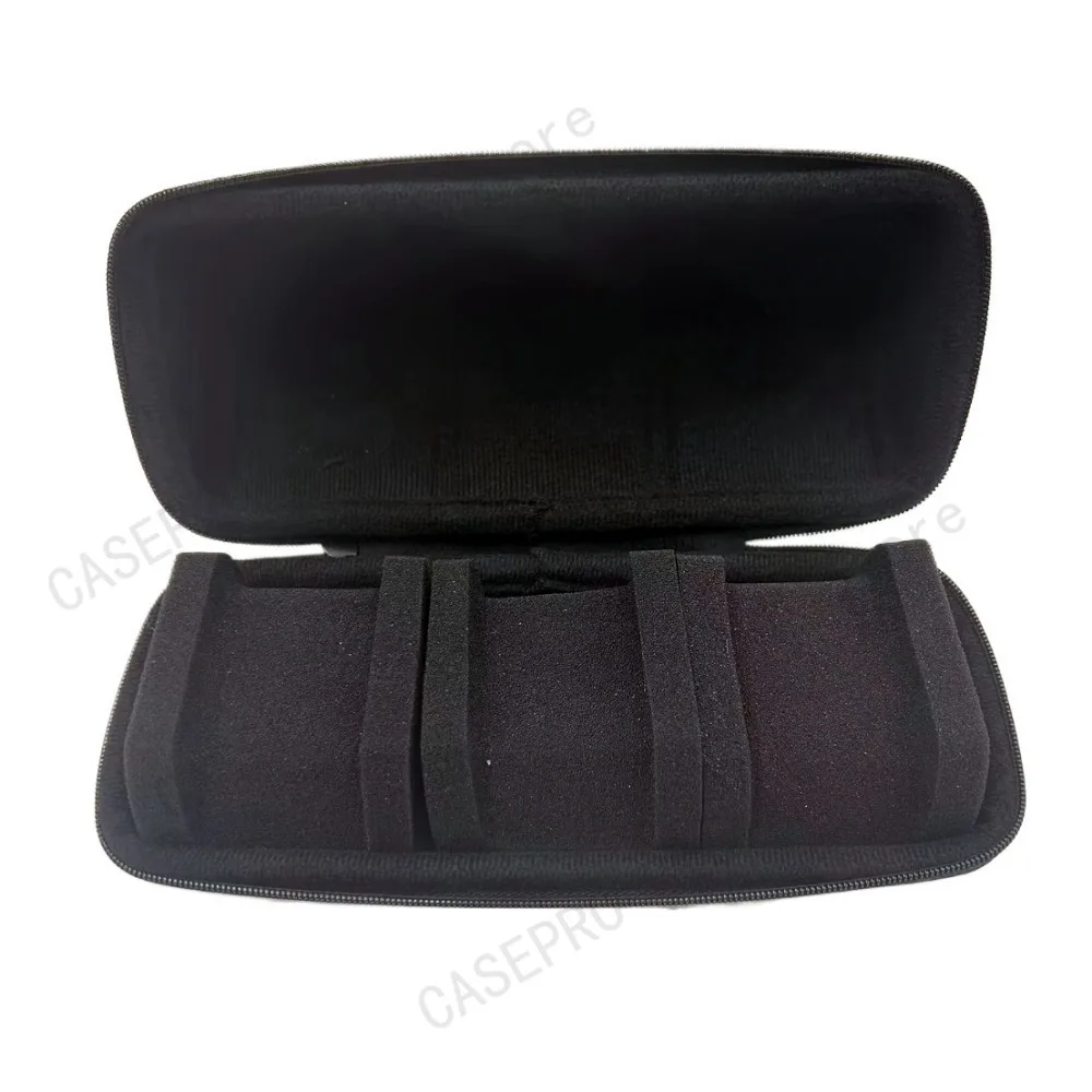 Premium Hard-Shell 3 Slots Watch Travel Case - Protective Storage Organizer Box for Men and Women's Watches - Shock-Resistant