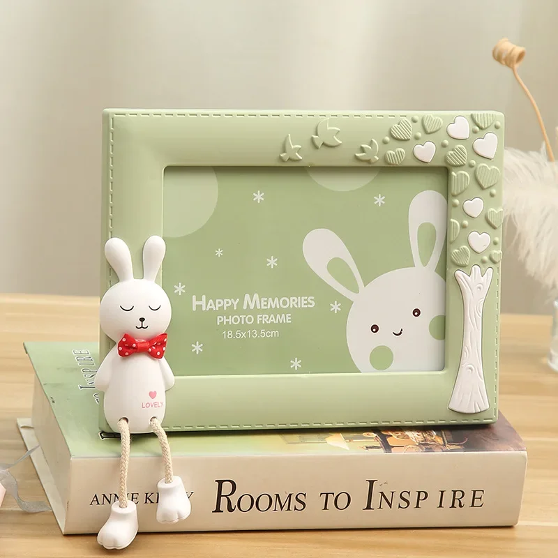 

Picture Frames & Albums,7 inch Cartoon Cute Rabbit Photo Frames,children's Picture Frames,children's Room Decorative Ornament