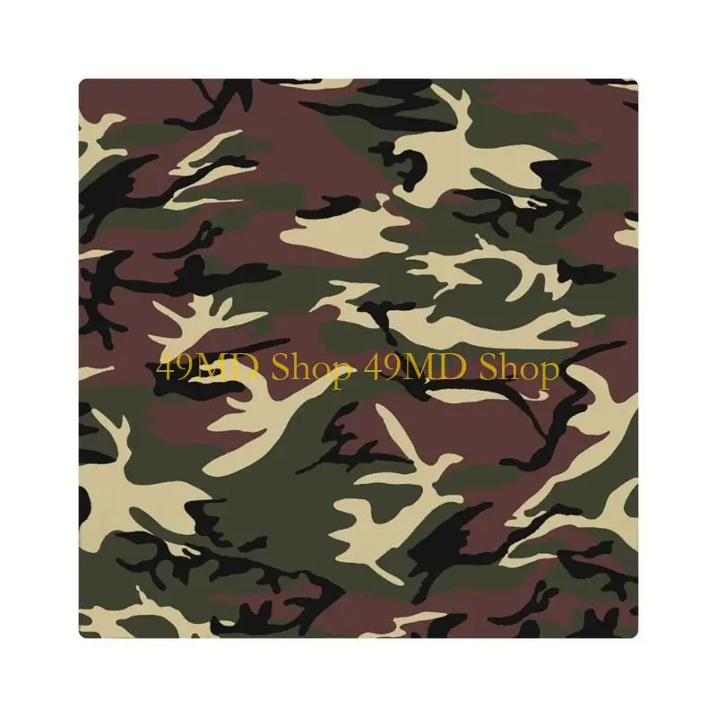 49MD Durability Wristband Scarf Outdoor Activity Square Head Scarf Cotton Head Scarf for Outdoor Adventures